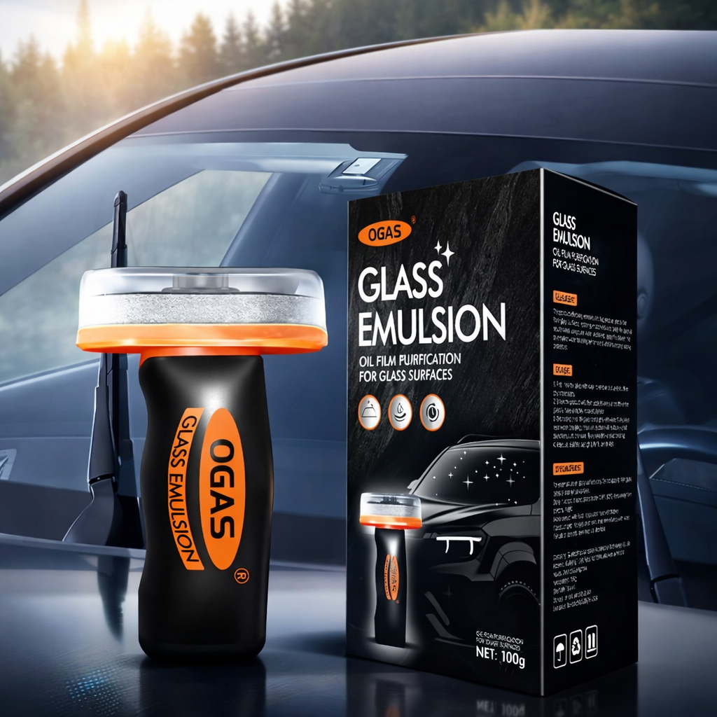 Handheld Oil Film Remover for Crystal Clear Car Windows