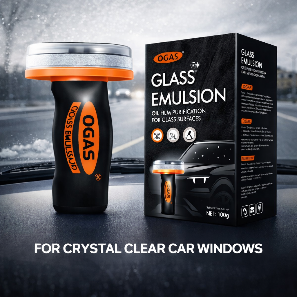 Handheld Oil Film Remover for Crystal Clear Car Windows