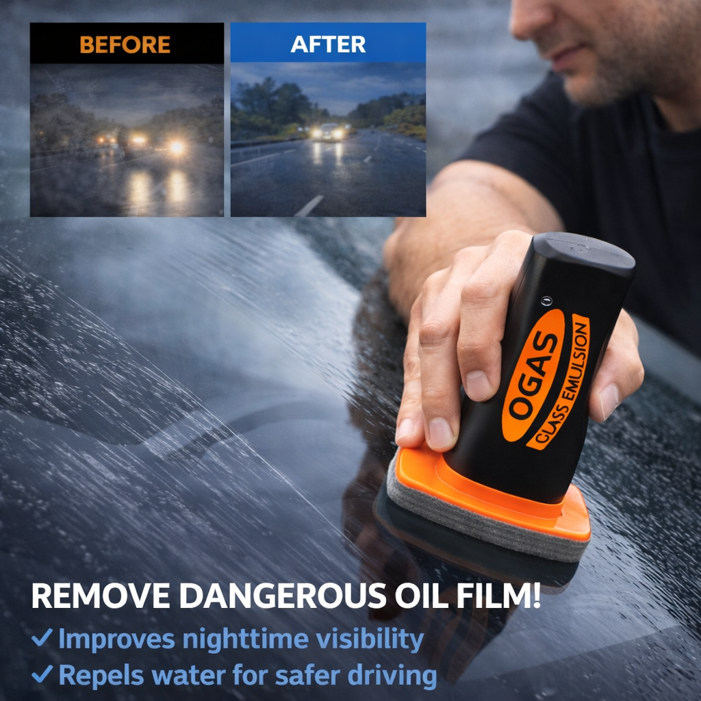 Handheld Oil Film Remover for Crystal Clear Car Windows