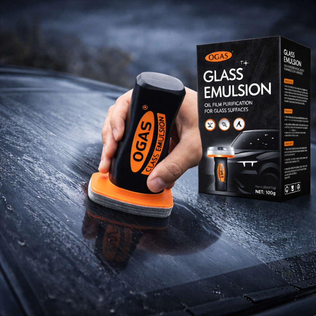 Handheld Oil Film Remover for Crystal Clear Car Windows